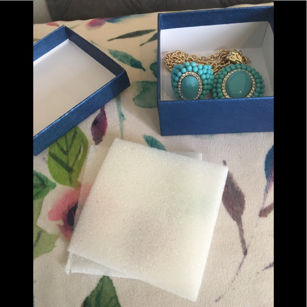 Chroma, Austrian Crystal Ring Sz8, Pendant W/Neckl